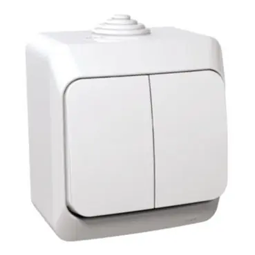 Levný Cedar Plus IP44 - Přepínač sériový s orientační kontrolkou řazení 5So, bílý *WDE000551 Schneider