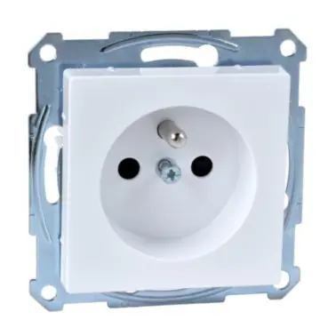 Merten - Zásuvka 2P+E, 250V/16A, šroubová, System M, Active *MTN2600-0325 Schneider Sleva