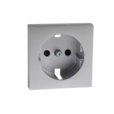 Merten - Centrální deska pro zásuvku SCHUKO, System M, Aluminium *MTN2330-0460 Schneider Cenová Bomba