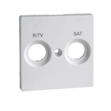 Hit Sezóny Merten - Centrální deska označená R/TV+SAT pro anténní zásuvku, System M, Active *MTN299825 Schneider