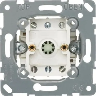Merten - Mechanismus ovládače žaluzií pro cylindrický zámek, 10A/250V *MTN317200 Schneider Nízká Cena