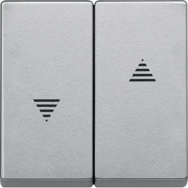 Hit Sezóny Merten - Kryt ovládače žaluzií, System M, Aluminium *MTN435560 Schneider