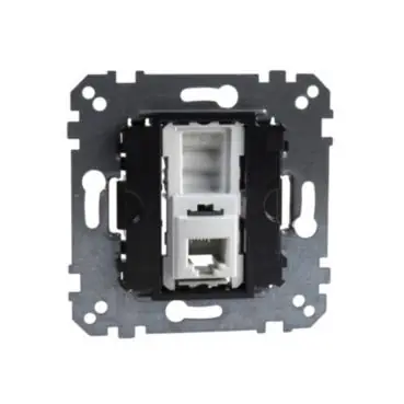 Oblíbený Merten - Mechanismus zásuvka telefonní RJ12, 4 pólová *MTN463501 Schneider