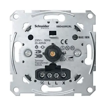 Merten - Mechanismus univerzálního otočného stmívače (20-420W/VA) *MTN5138-0000 Schneider Akce