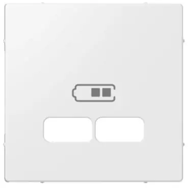 Bezpečná Platba Merten - Centrální deska pro 2xUSB, System M, Polar *MTN4367-0319 Schneider