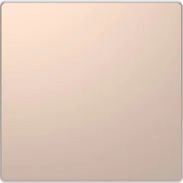 Vysoce Kvalitní Zaslepovací kryt, Merten D-Life, kov, Brushed Gold *MTN4075-6051 Schneider