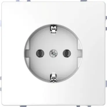 Značkový Zásuvka, Merten D-Life, 250V/16A SCHUKO, bezšroubová, Lotus White *MTN2301-6035 Schneider