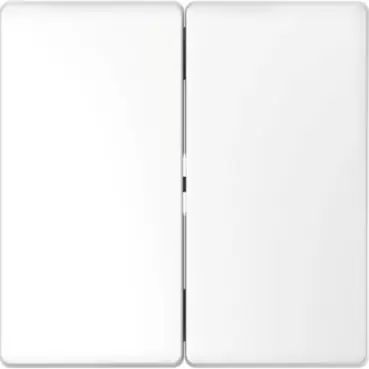 Kryt spínače, Merten D-Life, dvojitý, Lotus White *MTN3400-6035 Schneider Sezónní Sleva