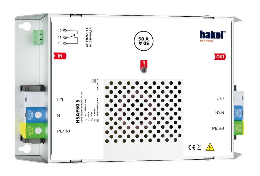 Odeslání Ihned Hakel *HSAF50 S ochrana před přepětím SPD typ 3 s VF filtrem