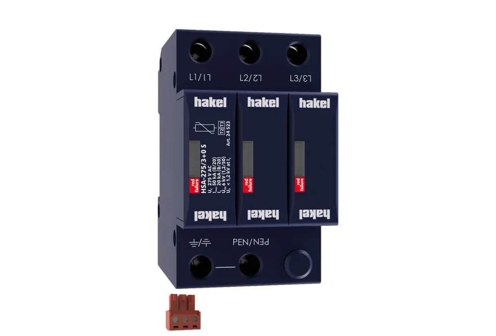 Levný Hakel *HSA-275/3+0 S ochrana před přepětím SPD typ 2+3