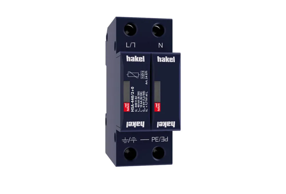 Omezená Nabídka Hakel *HSA-440/2+0 ochrana před přepětím SPD typ 2+3