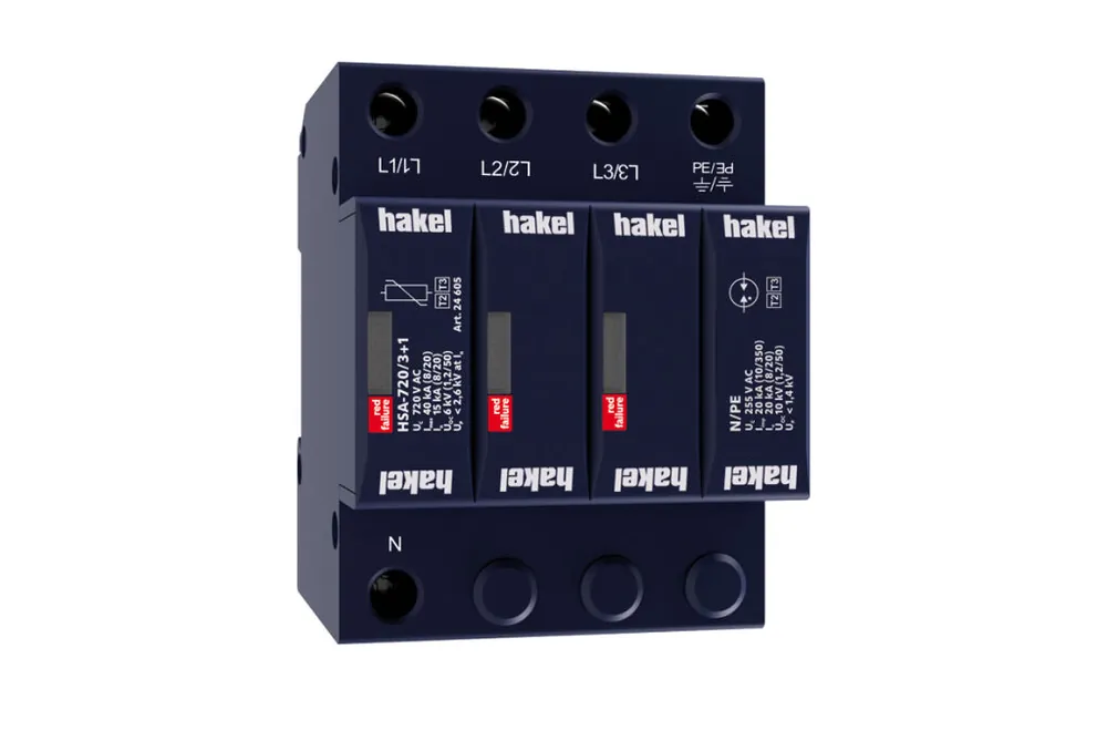 Hakel *HSA-720/3+1 ochrana před přepětím SPD typ 2+3 Akční Nabídka