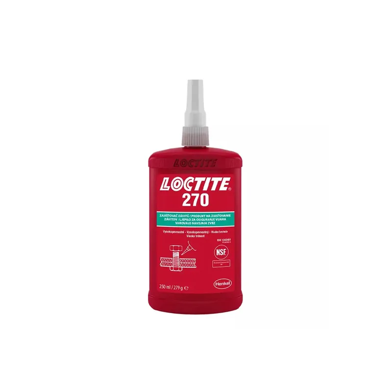 Výhodná Nabídka Loctite 270 250 ml lepidlo zajišťovač šroubů vysoká pevnost