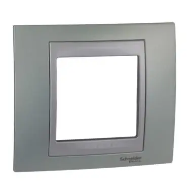 Krycí rámeček jednonásobný, Fluor Green/alu MGU66002094 Pouze Dnes