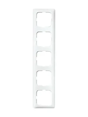 Odeslání Ihned ABB REFLEX SI Rámeček 2CKA001725A1498 pětinásobný, pro kanálové rozvody, pro vodorovnou i svislou montáž, alpská bílá