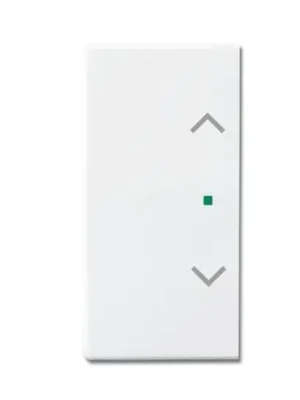 Nejprodávanější ABB Kryt 2CKA006220A0160 2násobný levý/pravý, symbol „žaluzie“; studio bílá; SRB-2-84