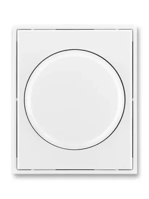 Sezónní Sleva ABB ELEMENT Ovladač 3294E-A00123 03 stmívače s otočným ovládáním, s upevňovací maticí, bílá/bílá