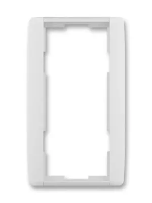 Nakupujte Hned ABB ELEMENT Rámeček 3901E-A00121 01 dvojnásobný, svislý, bílá/ledová bílá