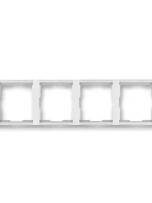 Odeslání Ihned ABB ELEMENT Rámeček 3901E-A00140 01 čtyřnásobný, vodorovný, bílá/ledová bílá