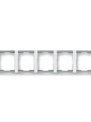 Top Prodej ABB ELEMENT Rámeček 3901E-A00150 04 pětinásobný, vodorovný, bílá/ledová šedá