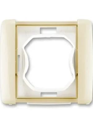 Nízká Cena ABB ELEMENT Rámeček 3901E-A00942 C dvojnásobný (s těsnicí manžetou), IP44, slonová kost