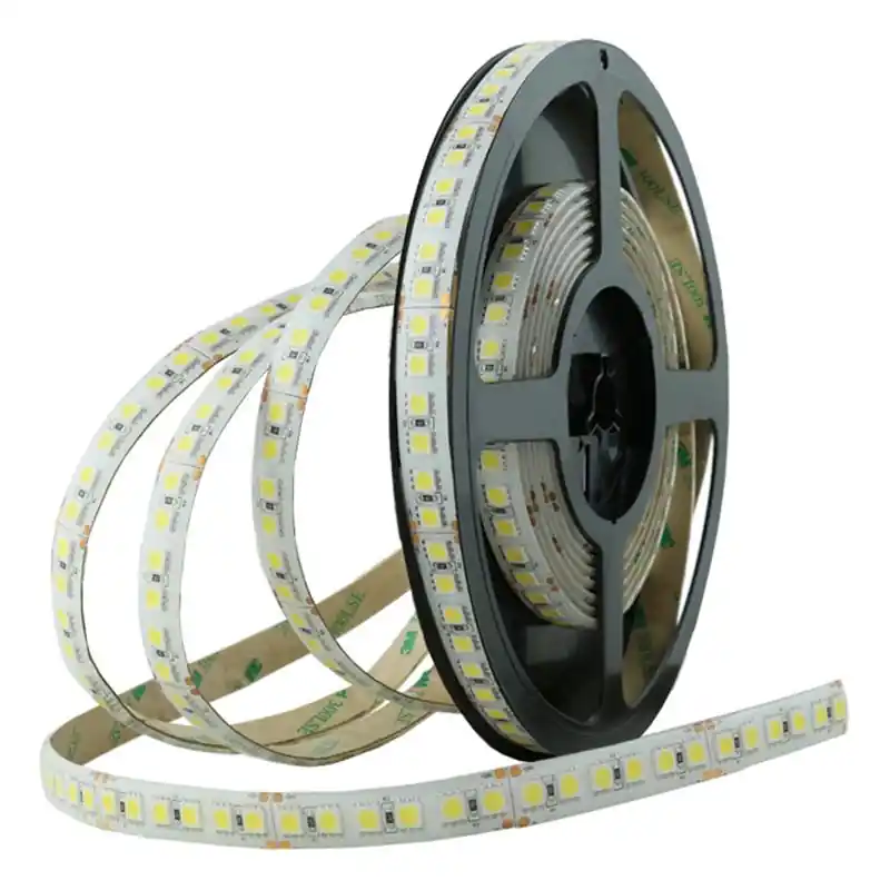 MCLED LED PÁSEK SMD5050, 28,8W/2160LM/120LED/M, 24VDC, IP54, Š.12MM, TEPLE BÍLÁ 5M Horká Nabídka