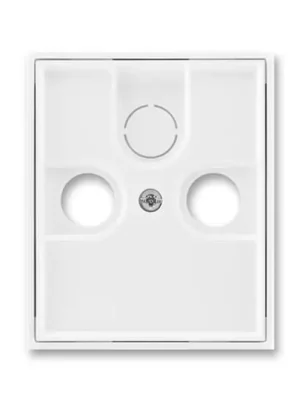 Tovární Cena ABB ELEMENT, TIME Kryt 5011E-A00300 03 zásuvky anténní s vylamovacím otvorem TV+R, TV+R+SAT, bílá/bílá