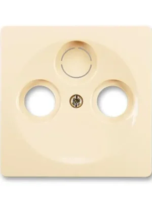 Nejlepší Cena ABB Kryt SWING 5011G-A00300 C1 zásuvky anténní s vylamovacím otvorem, krémová