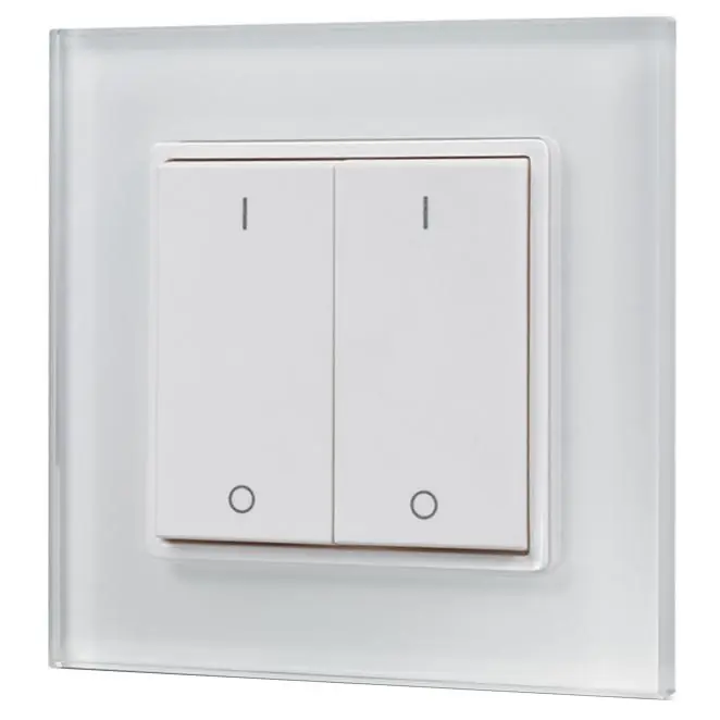 MCLED OVLADAČ RF2833K2, NÁSTĚNNÝ, ŘÍZENÍ JASU 2 KANÁLY ML-910.602.22.0 Jen Po Omezenou Doba