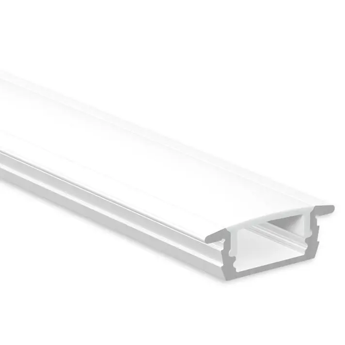Vestavný hliníkový profil McLED VP, 23x8 mm bílý včetně mléčného difuzoru, 2m ML-761.374.43.2 Autentický