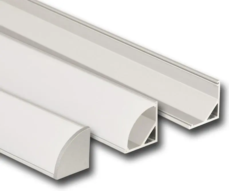 MCLED PROFIL AL 45ST, PMMA MLÉČNÝ DIFUZOR, 16X16MM, D=2M, ML-761.041.02.2 Výprodej