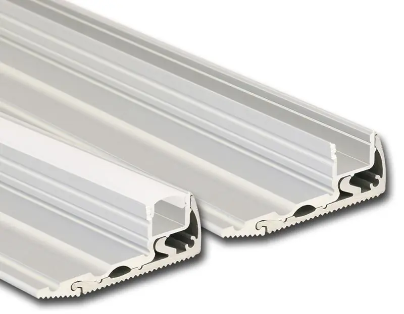 MCLED PROFIL AL NÁŠLAP. 59X22MM PMMA MLÉČNÝ DIFUZOR KOMPLET 2M ML-761.073.02.2 Víkendová Akce