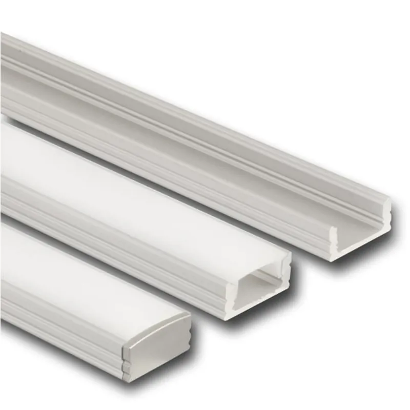 MCLED PROFIL AL PŘIS. 17X8MM MLÉČNÝ DIFUZOR KOMPLET 1M ML-761.021.02.1 Přímo Od Výrobce
