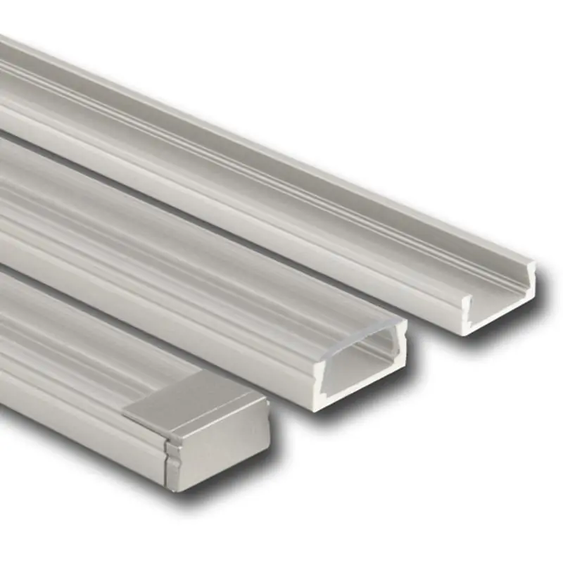 Horká Nabídka MCLED PROFIL AL PŘIS.NÍZKÝ, PMMA ČIRÝ DIFUZOR, 15X7MM, D=2M, ML-761.003.02.2