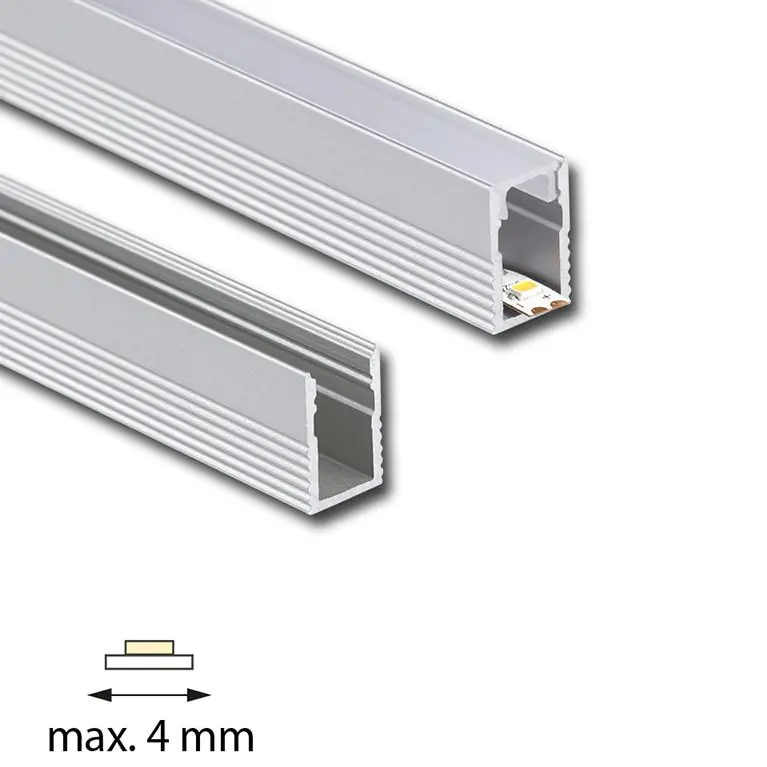 MCLED PROFIL AL PŘISAZ. PV 8X12MM BEZ DIFUZORU 2M ML-761.128.43.2 Super Cena