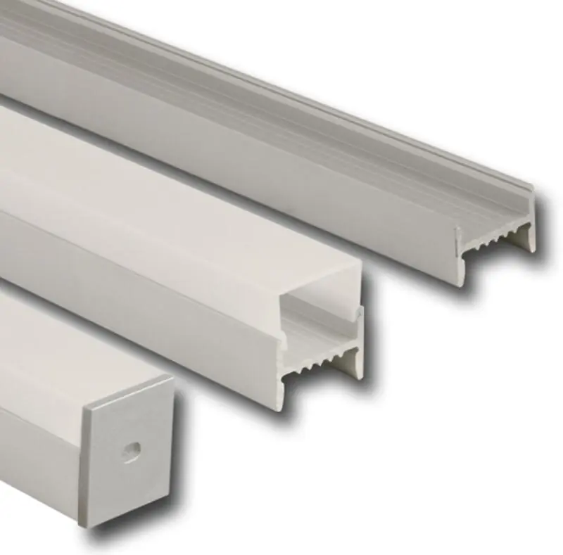 MCLED PROFIL AL PŘISAZENÝ PMMA MATNÝ DIFUZOR, 22X19,5MM, D=2M, ML-761.010.02.2 Cenově Výhodný