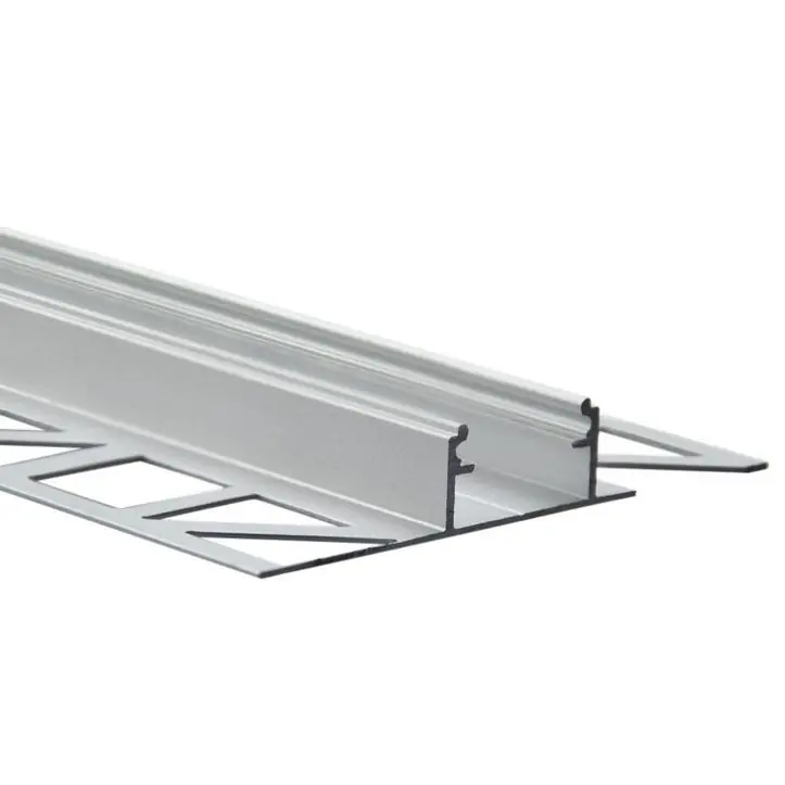 Finální Výprodej Hliníkový profil pro obklady a dlažbu McLED DG 57x11mm včetně mléčného difuzoru 3m, ML-761.332.05.3