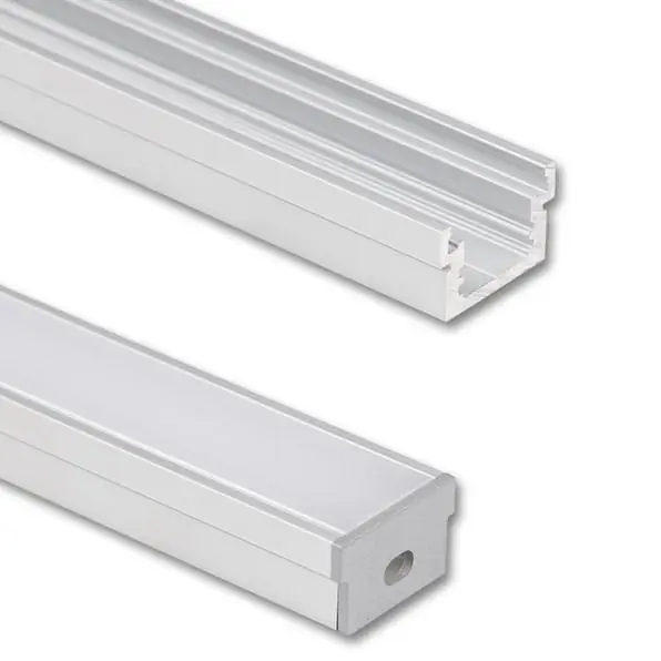 Nášlapný hliníkový profil McLED BA 22x13mm, včetně mléčného difuzoru, 1m ML-761.062.43.1 Pouze Dnes