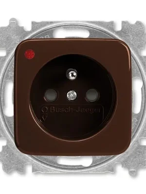 Oblíbený ABB REFLEX SI Zásuvka 5599B-A02357 H, s clonkami, s ochranou před přepětím,bezšroubová, hnědá
