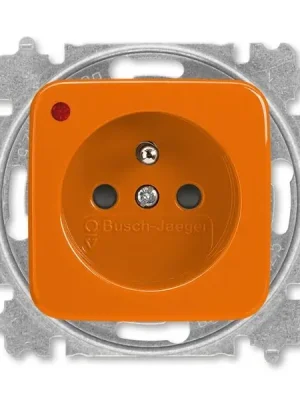 Sezónní Sleva ABB REFLEX SI Zásuvka 5599B-A02357 P, s clonkami, s ochranou před přepětím,bezšroubová, oranžová