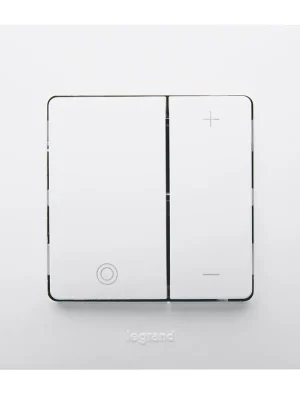 LEGRAND Stmívač NILOÉ 665115 tlač. 400W bílá Super Cena