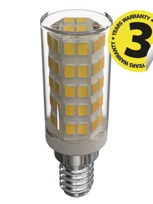 Aktuální EMOS Žárovka LED 4,5W-40 E14 465lm 4100K 300° NW Classic JC A++