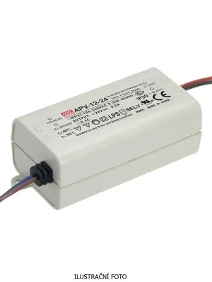 Bezpečná Platba Napájecí zdroj pro LED MEAN WELL APV-12-12 12W 12VDC 91284