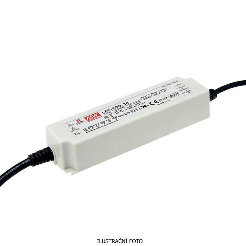 Aktuální MEAN WELL ZDROJ PRO LED LPF-60D-12 60W VSTUP 90-305V AC, 127-431V DC VÝSTUP 12V 0-5.0A 90550