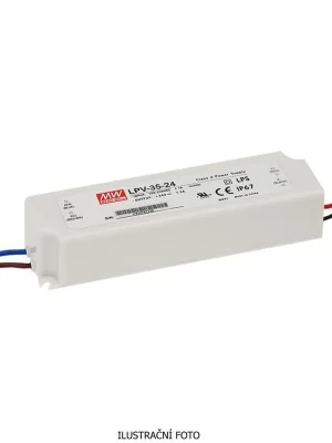 Bezpečná Platba MEAN WELL ZDROJ PRO LED LPV-35-36 36W VSTUP 90-264V AC, 127-370V DC VÝSTUP 36V 0-1.0A 11585