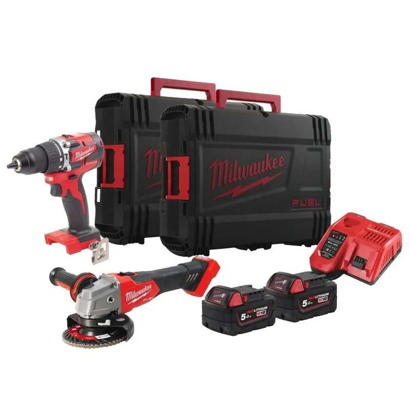 Aktuální MILWAUKEE SADA M18FPP2BG-502XEU FUEL POWER PACK IN2 4933492522