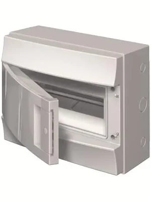 Novinka 1SLM006500A2112 Rozvodnice na povrch MISTRAL65H plná dvířka 12M,bez.N/PE,750°C