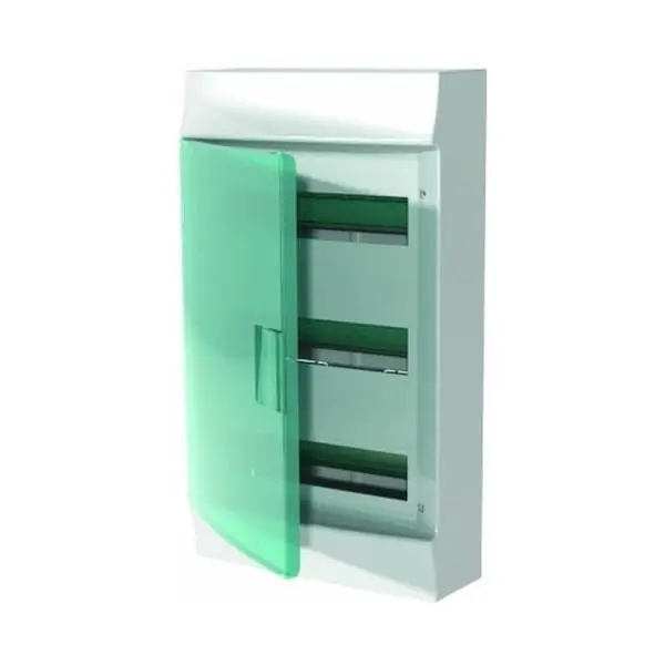 Vrácení Zdarma 1SPE007717F0621 Rozvodnice nástěnná IP41/36M (12x3), Mistral41W vč. N/PE, průhledná dvířka