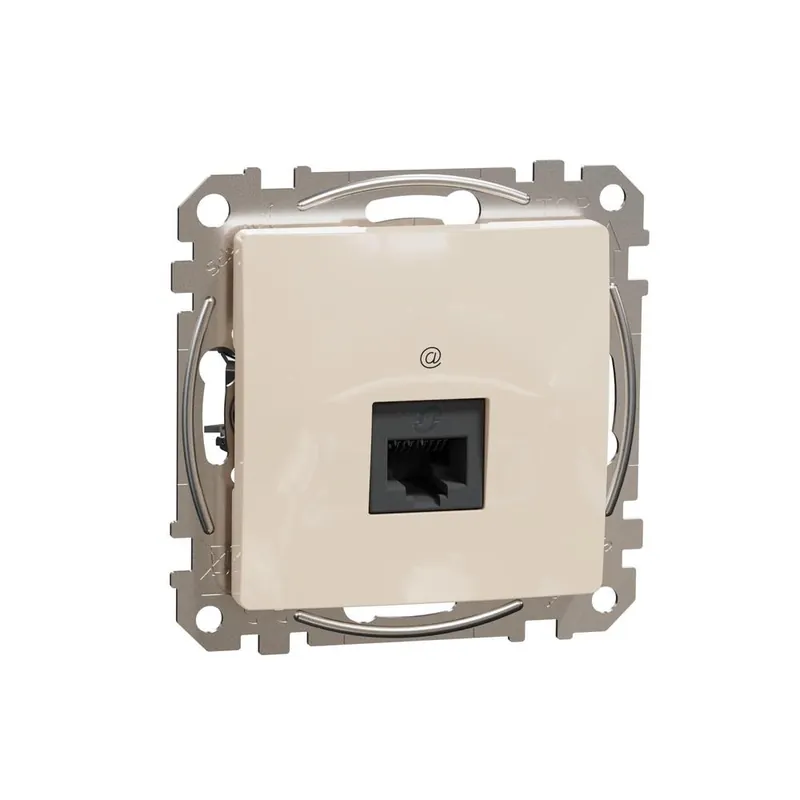 Zlevněný SDD112451 Sedna D/E - Datová zásuvka 1xRJ45 kat. 5e UTP, Béžová