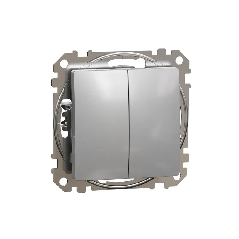 SDD113105 Sedna D/E - Přepínač sériový řazení 5, Aluminium Tovární Cena